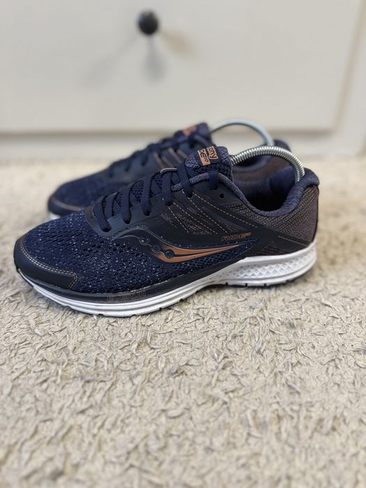 Buty sportowe do biegania Saucony Ride 10 Navy granatowe