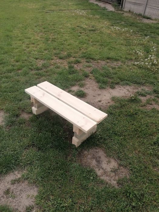 Ławeczki drewniane ogniskowe