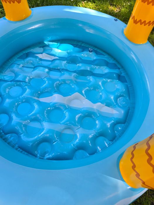 Basen z daszkiem INTEX niemowlęcy + mata wodna