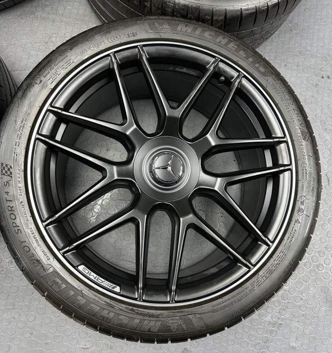 Jantes 20" originais Mercedes AMG S63 AMG classe S W222 c pneus 5X112