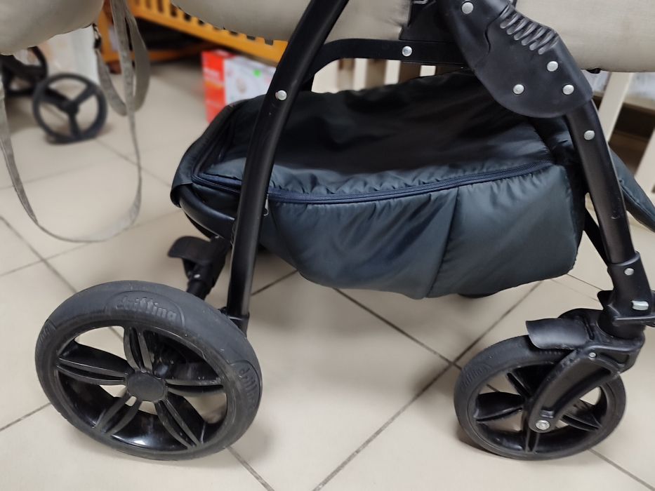 Коляска 2в1  из экольна