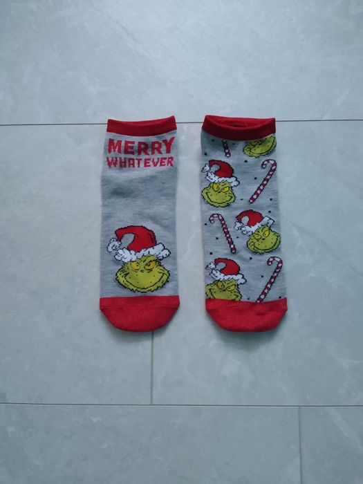 Skarpety skarpetki świąteczne Grinch
