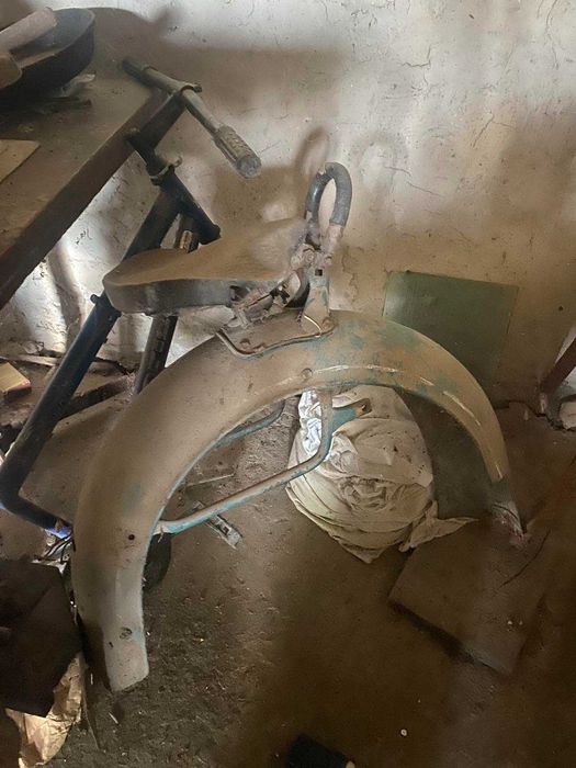 Мотоцикл Днєпр М79 з прицепом