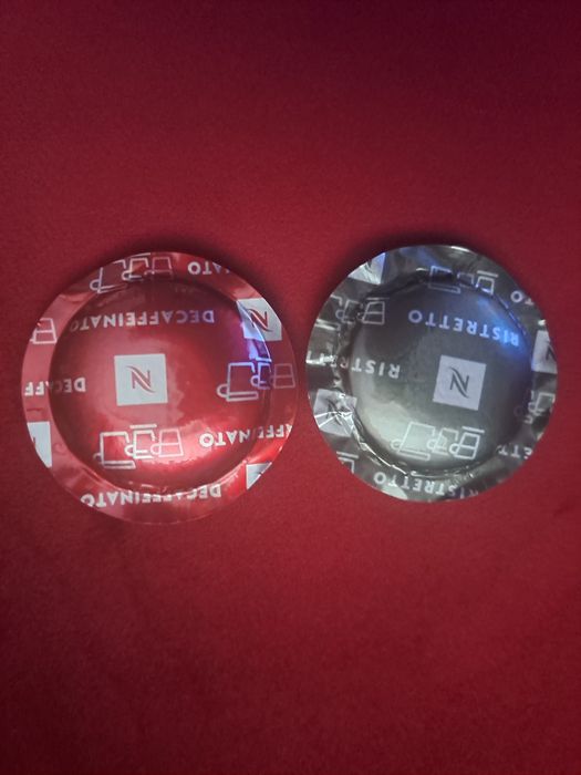 Płaskie kapsułki do kawy Nespresso