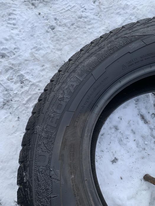 Шини 215/75 R16C Uniroyal зима 2023 рік  6,6 мм