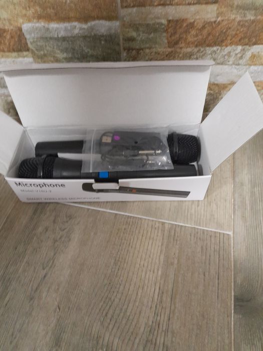Microfones novos
