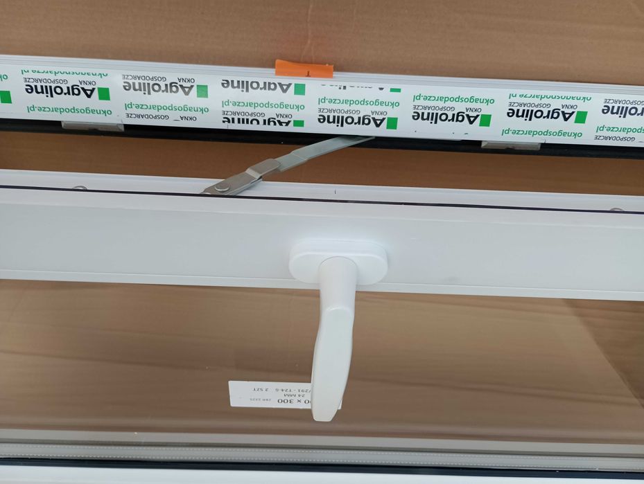 okno PCV szer.100 x wys.60 U lub 60x100 RU białe,techniczne i inne rozmiary