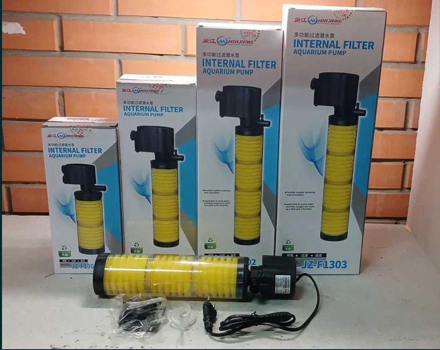 Фильтр для аквариума Minjiang JZ-F1300-1303 (на объем от 100 до 550 л)