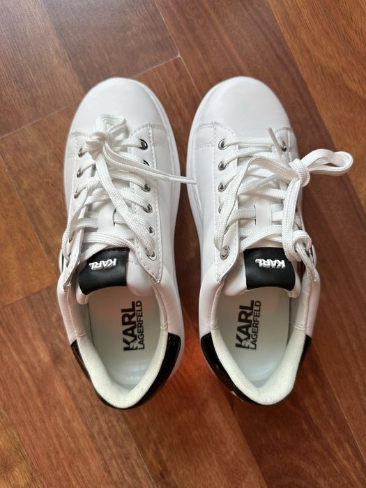 Karl Lagerfeld Oryginalne Buty Sneakersy Wizytowe Obuwie 38/ dł 24,5cm