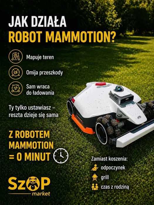 Robot kosiarka do trawy MAMMOTION