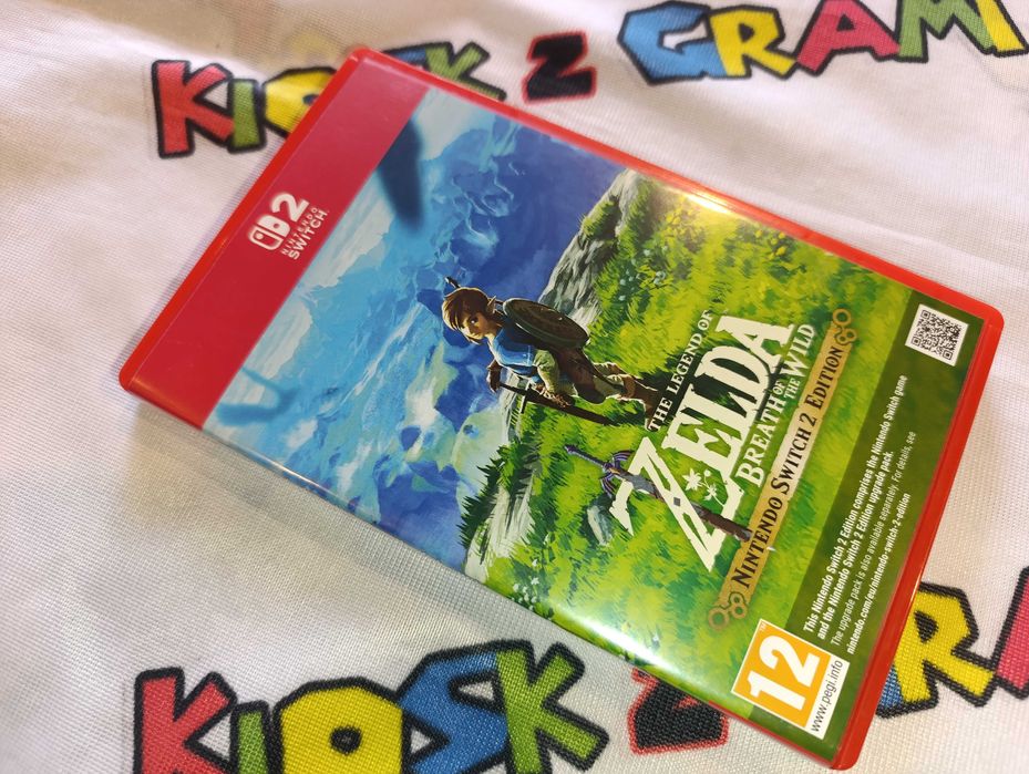 The legend of Zelda Breath Of The Wild Nintendo Switch 2 NS2 (zamiana)
