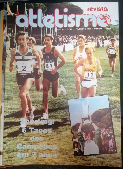 Disponho de algumas edições Revista Atletismo entre os anos 1982 e 87