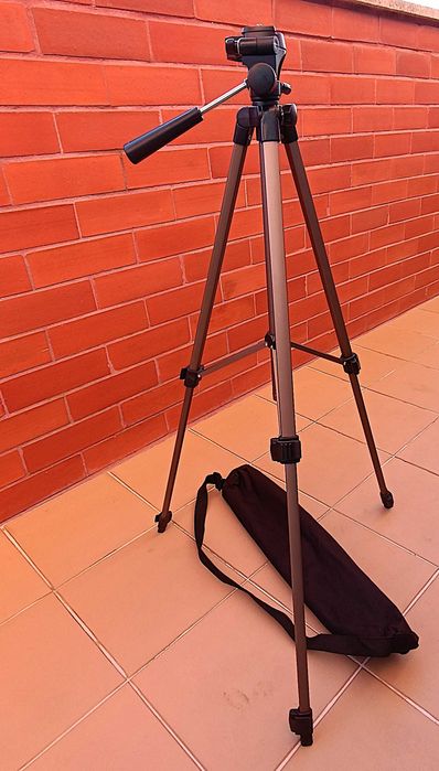Tripé Profissional CamLink TP-1700 com Saco de Transporte