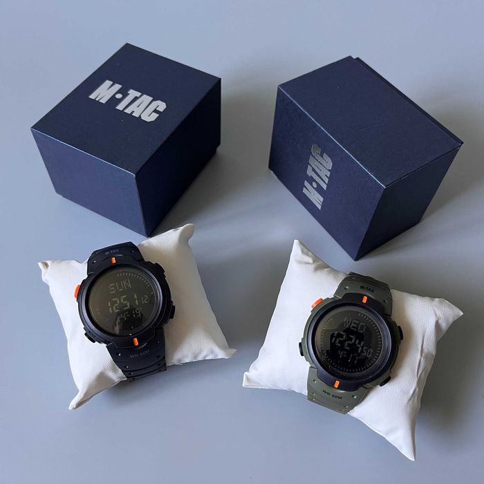 Армійський Годинник водонепроникний із компасом M-Tac (50003001) Часы