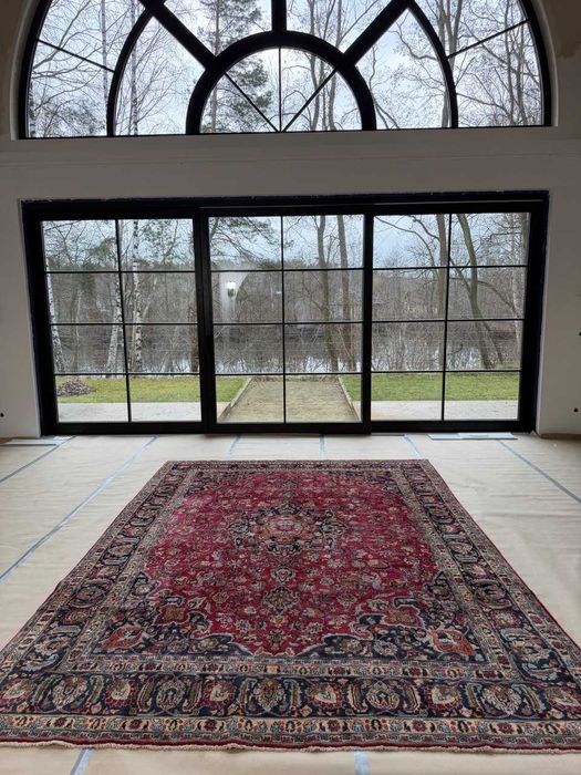 Nowy Dywan Wełniany Kaszmirowy Perski Iran Mesched 370x270 gal. 20 tyś