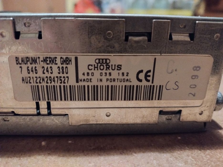 Radio Chorus AUDI Blaupunkt Tanio!