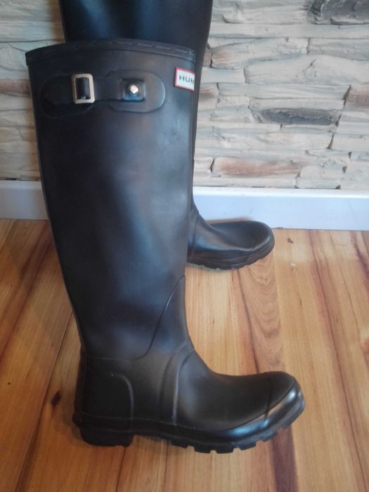 Hunter kalosze róż 39