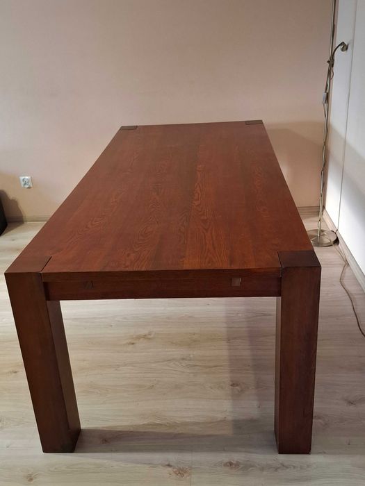 Stół drewniany do jadalni duży 220cm na 100cm Łuków