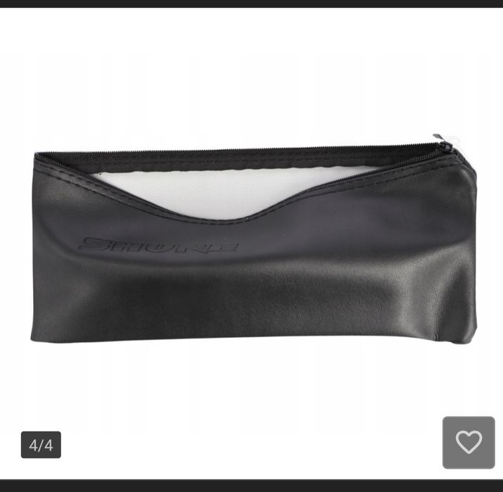 Oryginalne skórzane etui na mikrofon przewodowy SHURE SM, BETA, PG