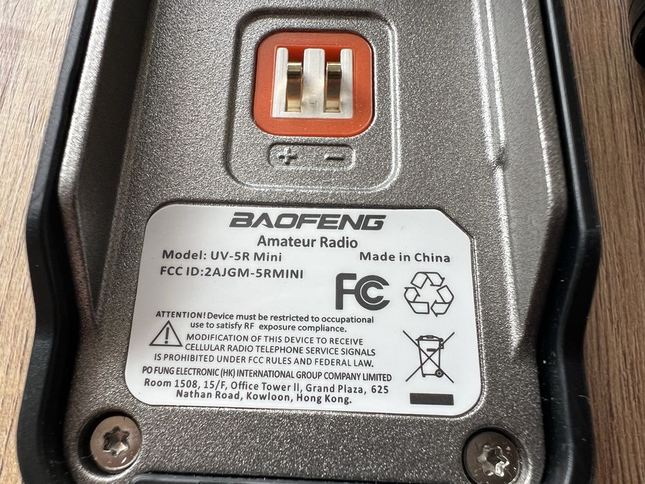 Baofeng UV 5R mini plus dodatki