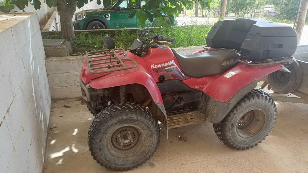 Moto 4x4 - Kawazaki KVF 360