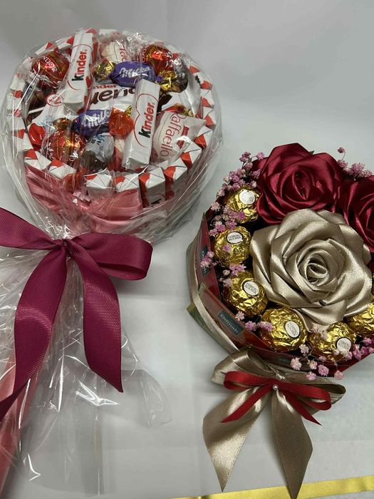 box  torcik ze słodyczy Kinder