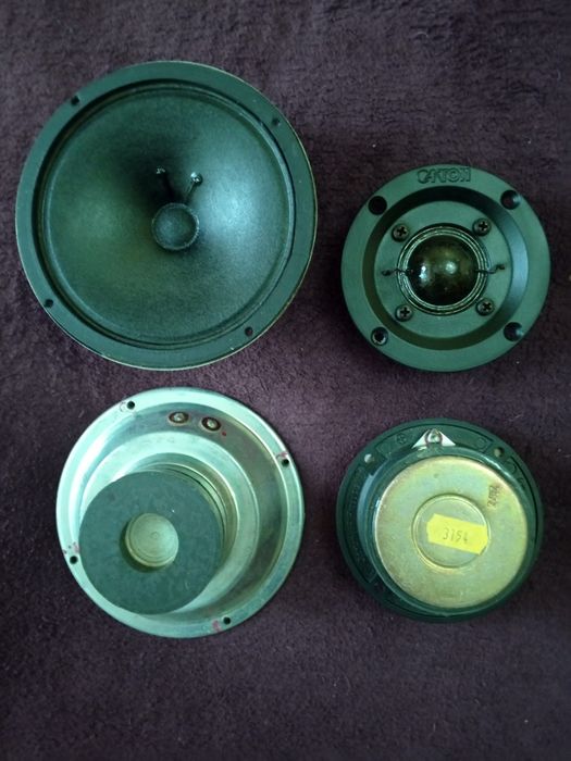 Динамики нч ,сч,вч,Амфитон,Маяк,Кинап,Ломо