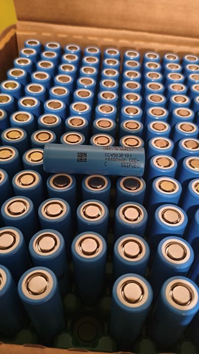 Акція!!! Високострумові  Samsung INR 21700-45T (CC4503F101) 4500mAh - 50A нові, оригінал 7мОм високотокові