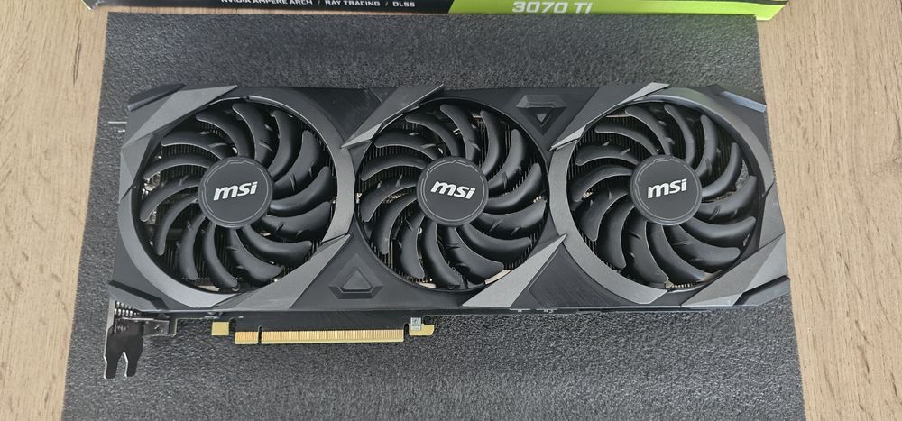 RTX 3070 Ti MSI Ventus 3X OC 8gb com caixa