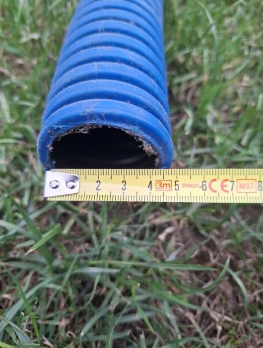 Rura flex karbowana peszel arot 18m. niebieska kopoflex