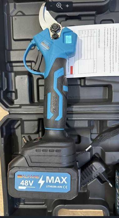 Акумуляторний секатор Секатор акумуляторний  48V-Red  2 шт ак