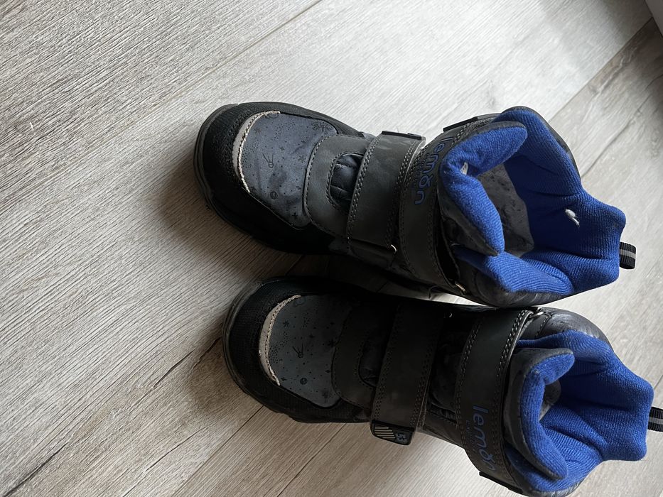 Buty zimowe ocieplane chłopience
