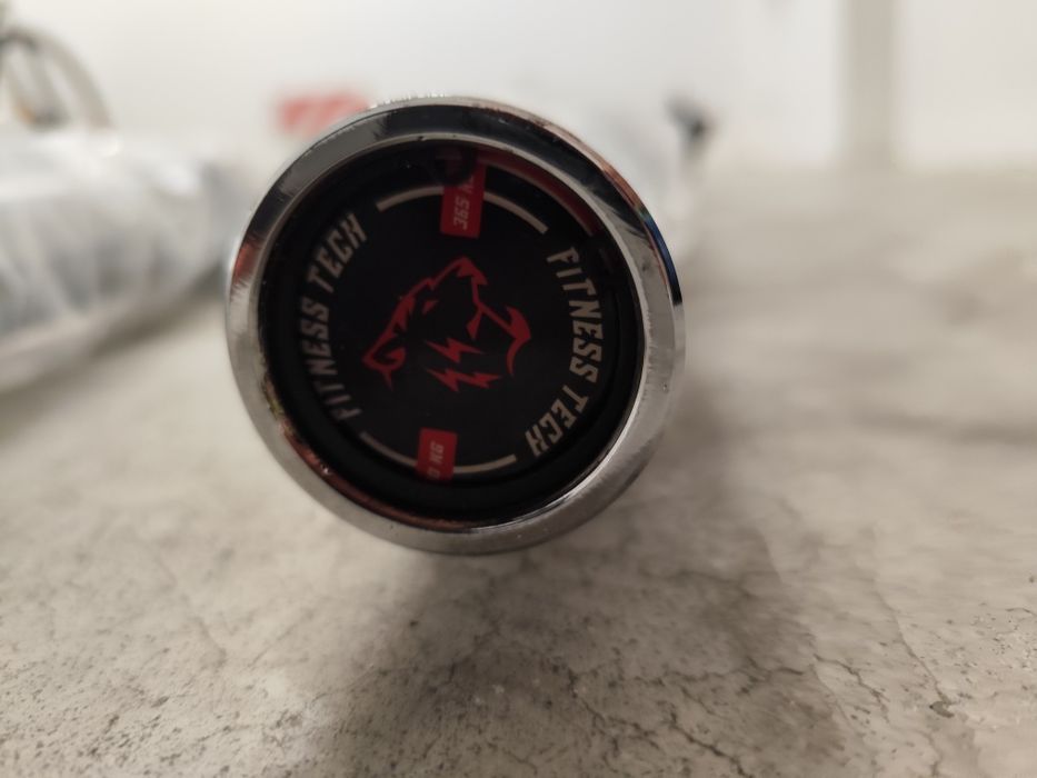 Barras olímpicas de musculação Fitness Tech