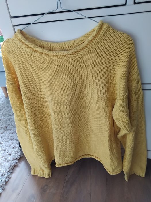 Żółty sweter Monki rozm 36/s. Stan bdb