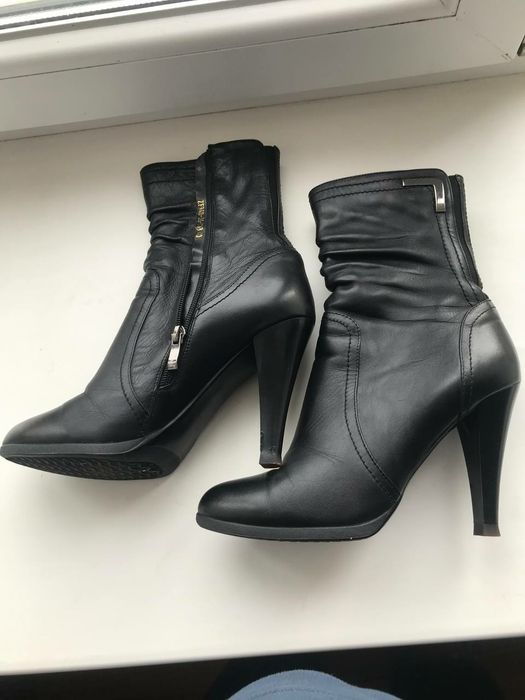 Полусапожки кожаные 38р