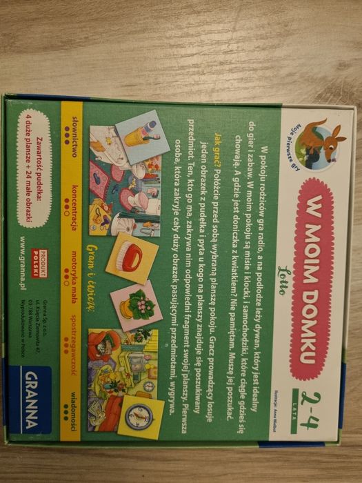 W moim domku gra lotto 2-4 lata