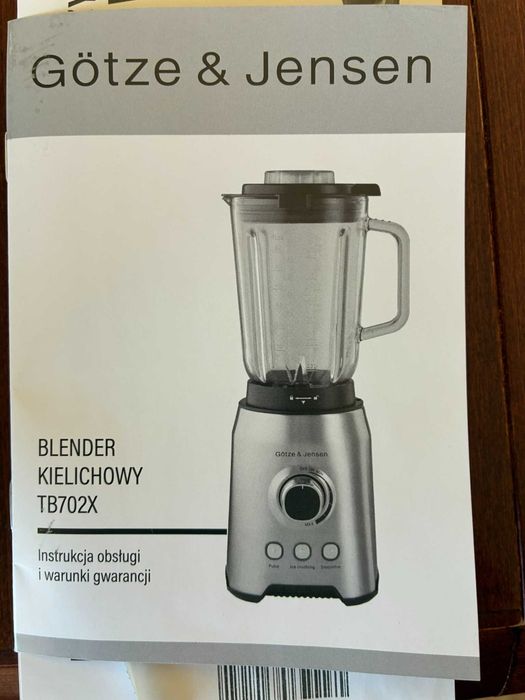 Nowy Blender Kielichowy Goetze Jensen realnie za 50% ceny!