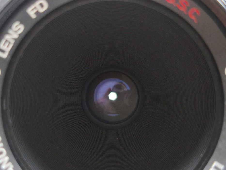 Lente Canon Macro FD 50mm 1:3.5 S.S.C + Tubos Extensão Canon/Vivitar