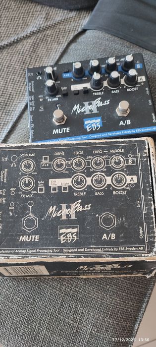 Vendo pré EBS micro bass II