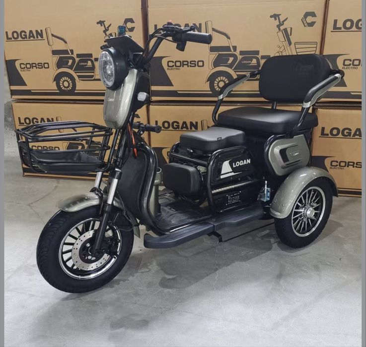 Електричний трицикл Corso «Logan», двигун 1200W