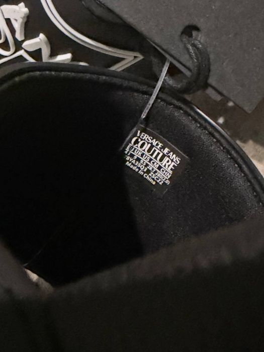 Versace Jeans Couture Slides Black