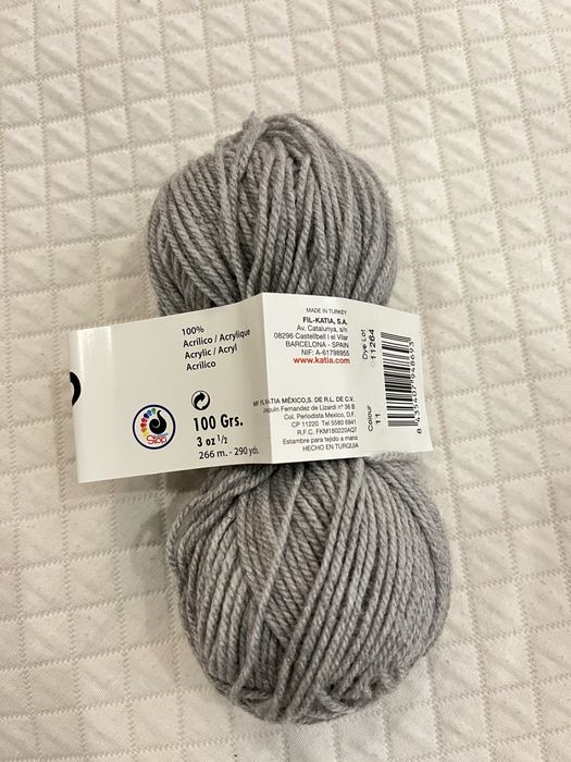 Lãs de tricô variadas