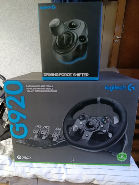 Kierownica Logitech g920 z shifterem.