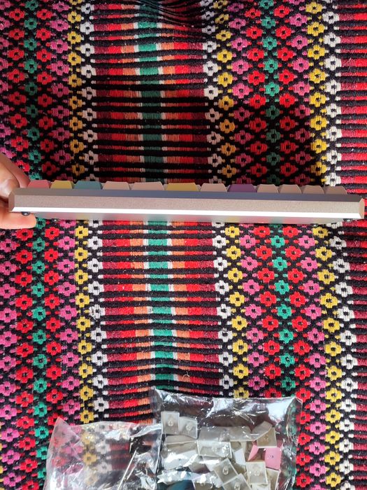 Teclado mecânico Cherry silver