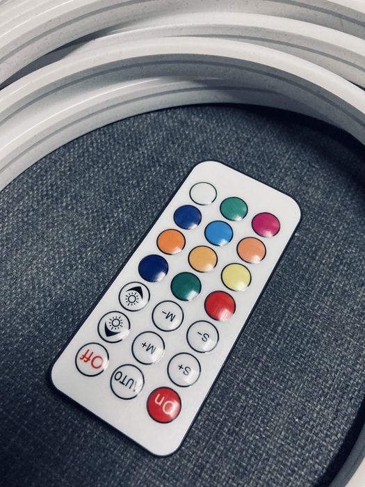 Taśma led - neon - RGB - bluetooth -  6m