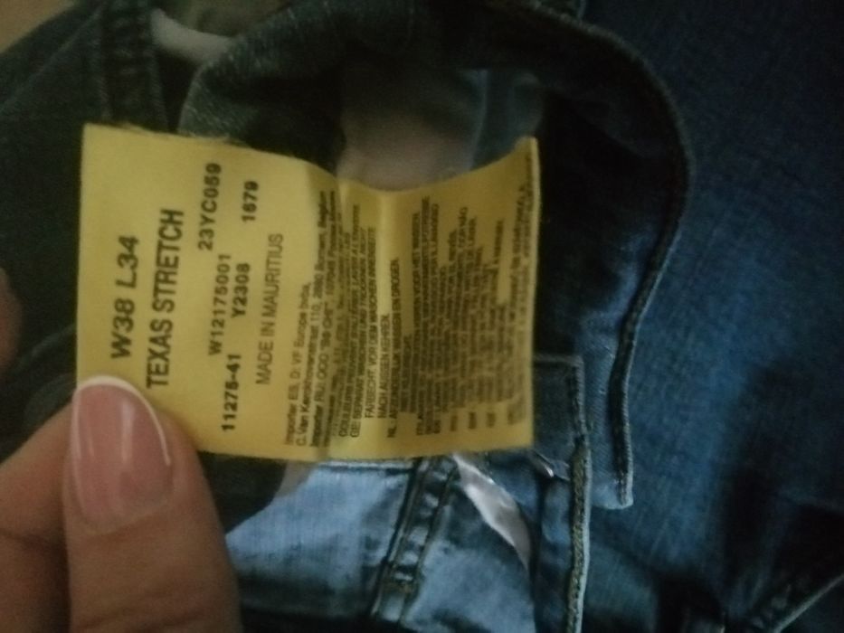 Wrangler texas Stretch spodnie jeans w38 l34