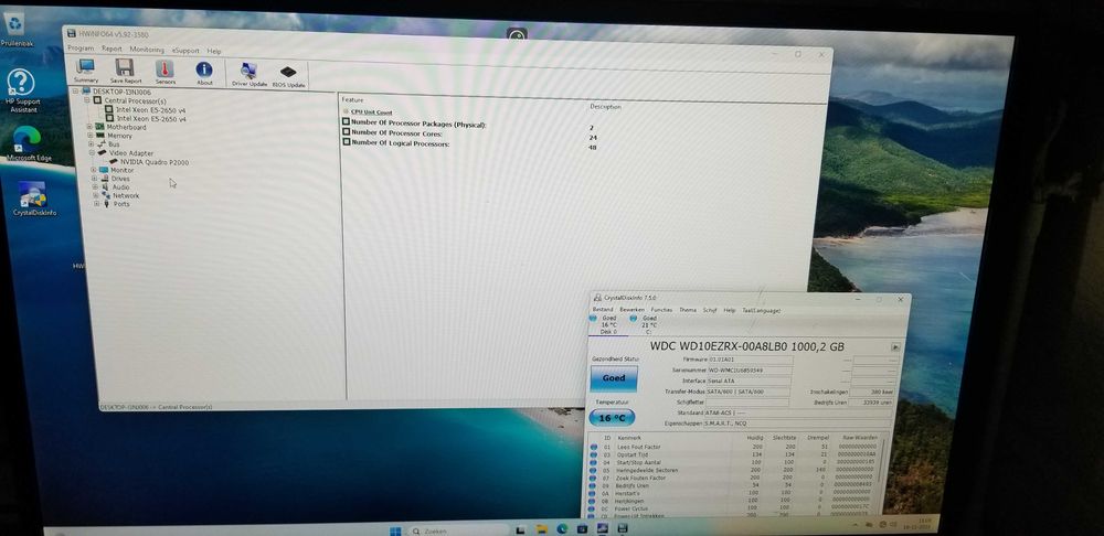 Робоча станція  HP Z840 Workstation 2x  Xeon E5-2650/32GB/256/p2000