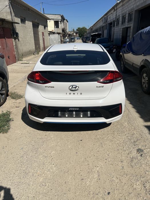 Разборка hyundai ioniq капот бампер фара мотор крыло двери ляда фонари батарея G4LE