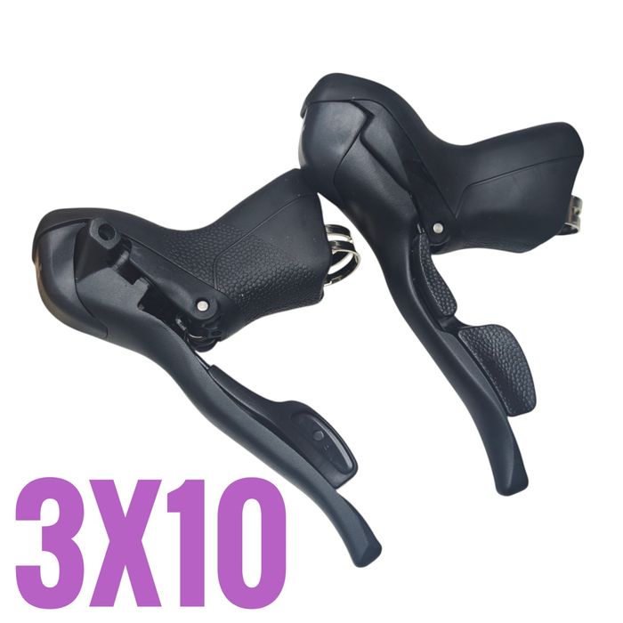 Nowe! MICRONEW 3x10 klamkomanetki manetki klamki szosowe microshift