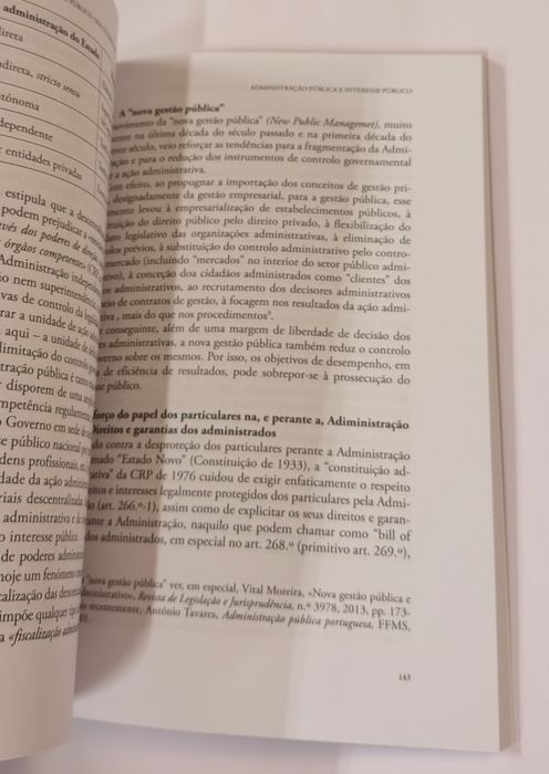 Administração pública e interesse público dos últimos aos próximos 20 anos
